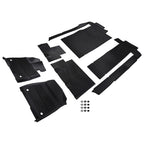 Set of 4 All-Weather Carpet Floor Mats for Toyota Sienna (2021–2025) TPE Anti-Slip