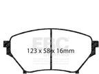 Front Brake Pad Set for Mazda Miata (2001–2005) YX545HB