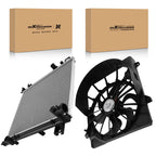 Radiator and Cooling Fan Assembly for Jeep Liberty (2008–2012) 68033228AA