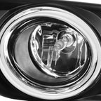 Fog Light Lamp Set for Nissan Rogue (2014–2016) OE Clear Lens + Switch + Bezel