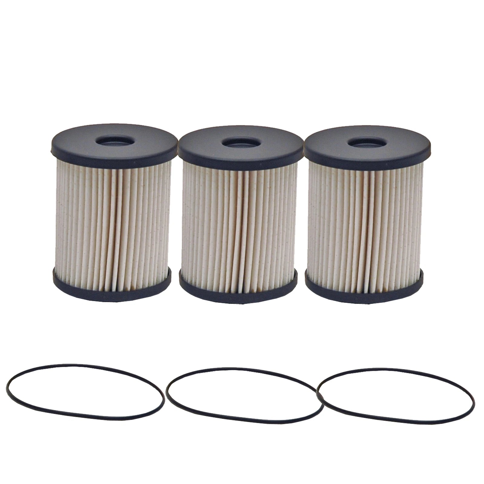 Set of 3 Engine Oil Filters for Dodge Ford Hino Peterbilt Thomas L6