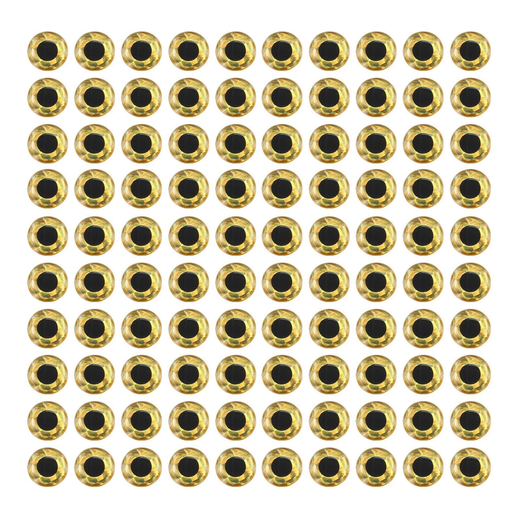 3D Fish Eye Stickers for Lures (100 Pack)