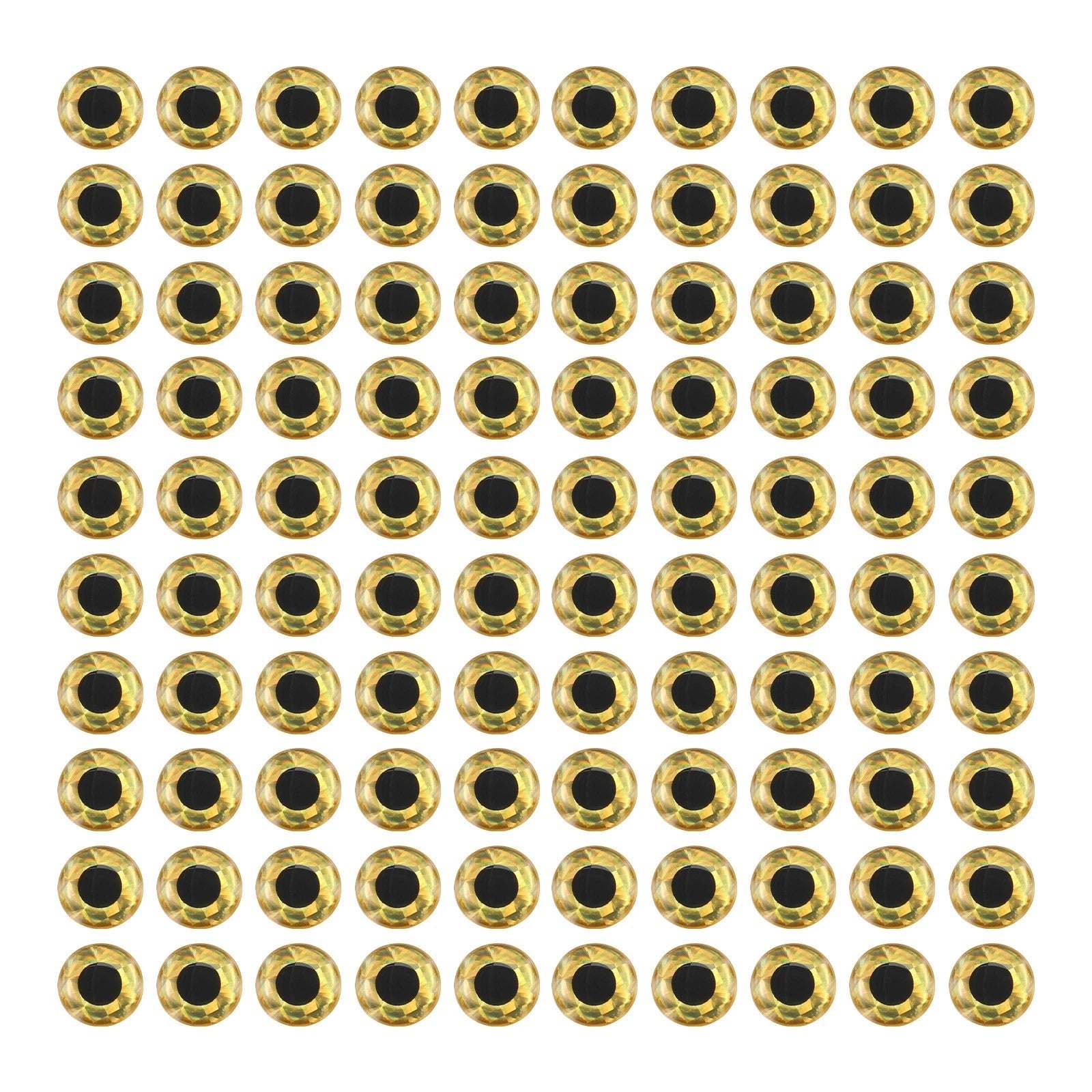 3D Fish Eye Stickers for Lures (100 Pack)