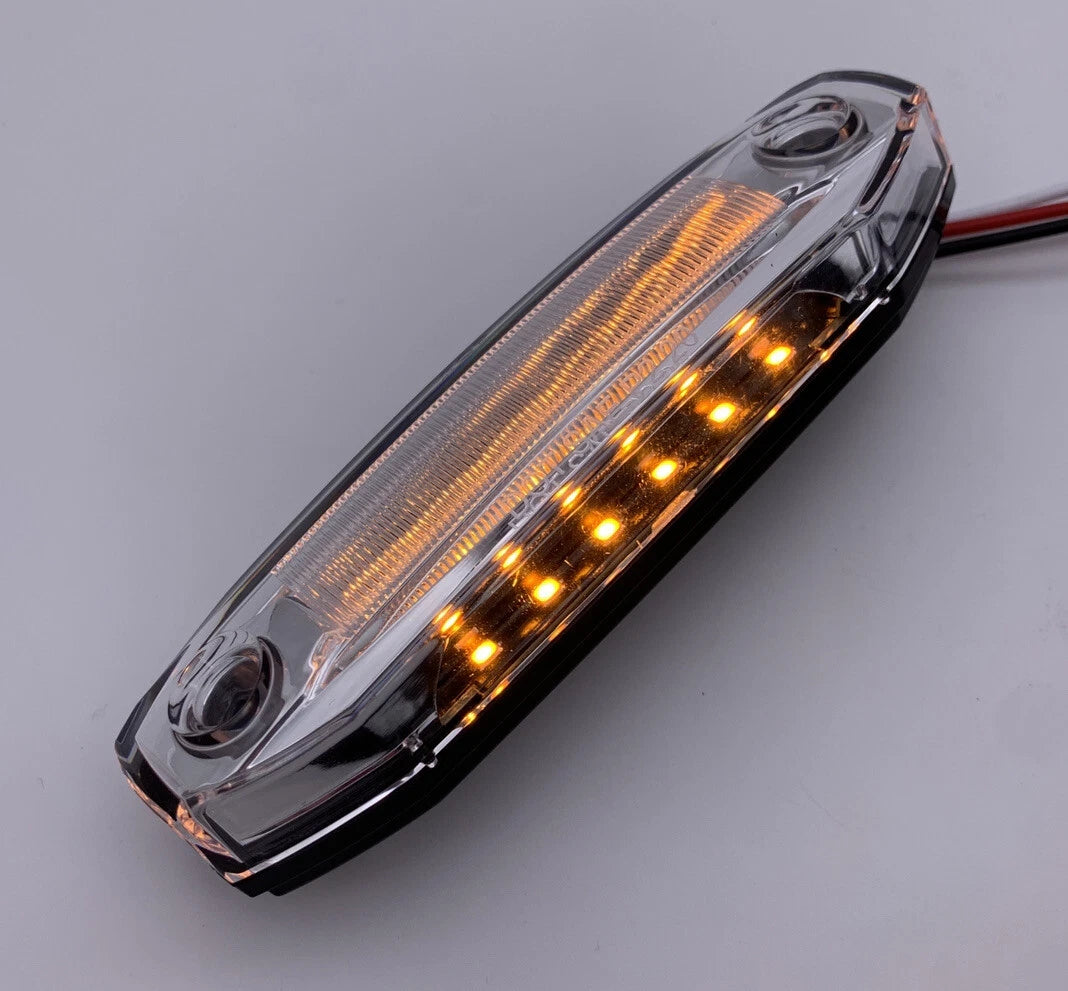 Amber LED Side Marker Clearance Light for 5 Inch Vehicles (2008–2024)
