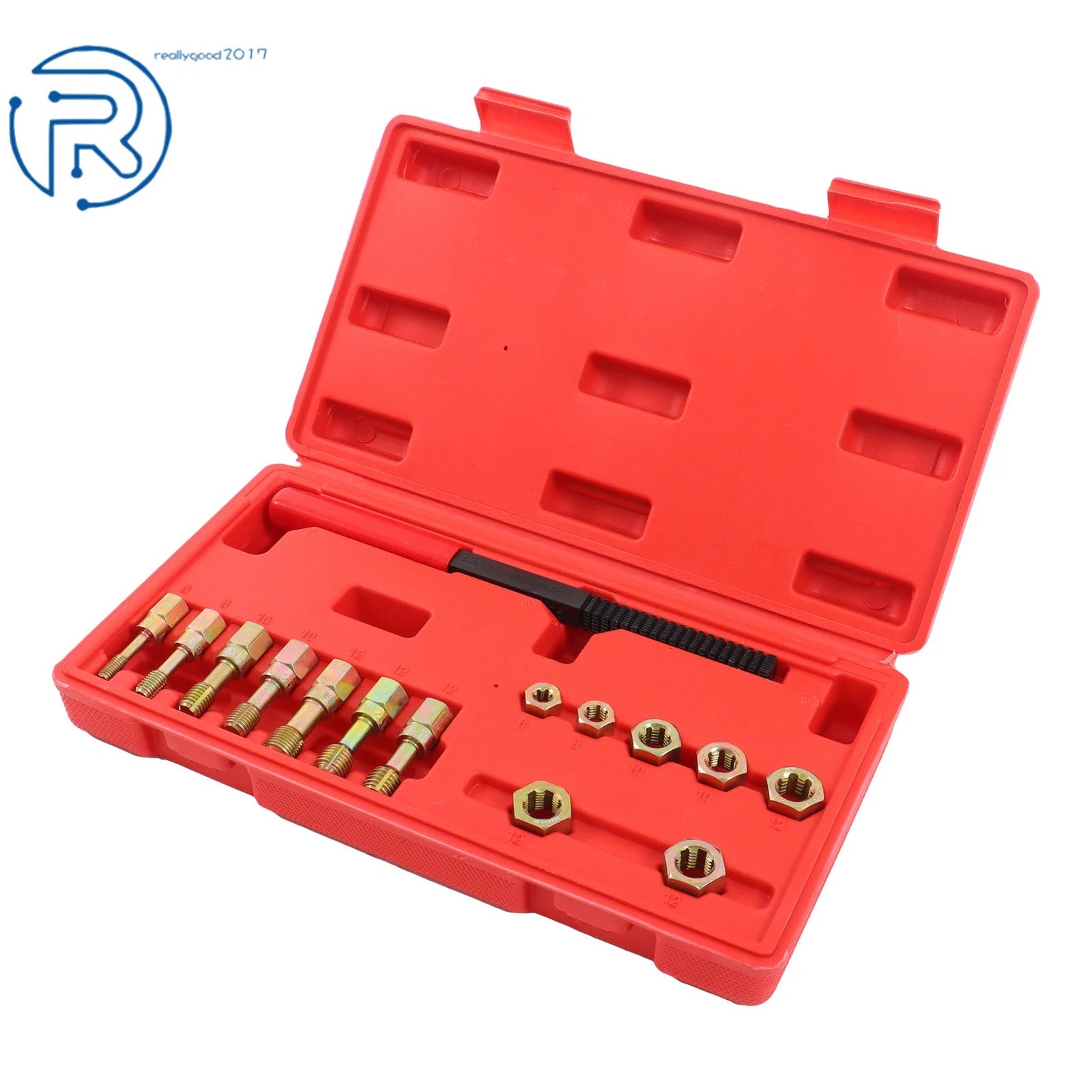 15pcs Metric Thread Chaser Set for Automotive Repair (M6-M12)