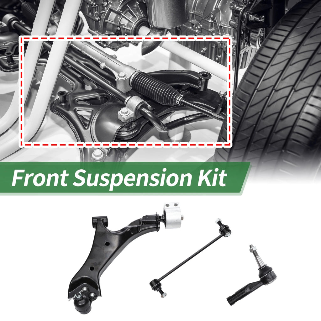 6pcs Front Suspension Control Arm Kit for Chevrolet Equinox (2010–2017) No.524157/524158