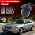 Fuel Filter Assembly for Nissan Altima (1993–1995) No. 16400-53J10 Metal