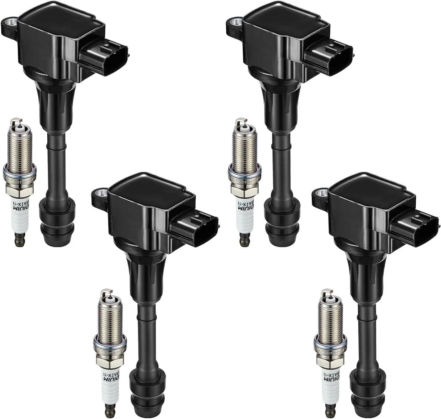 Set of 4 Ignition Coils for Nissan Altima 2.5L (2002–2006)