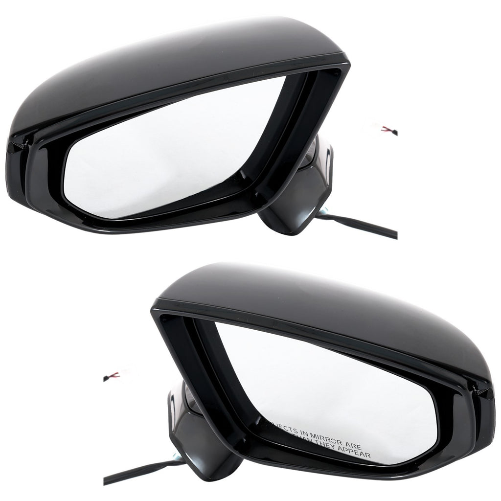 Set of 2 Heated Mirrors for Lexus ES250