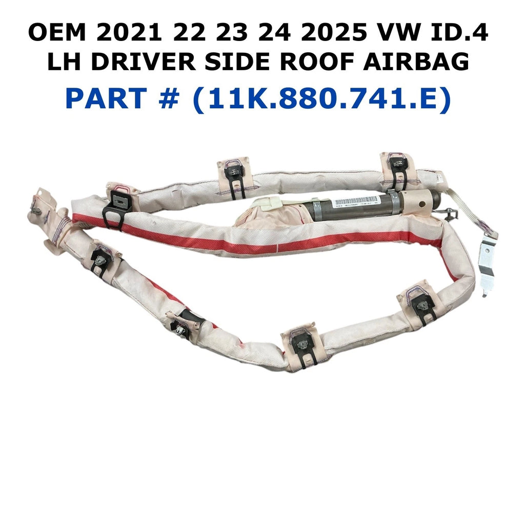 Left Side Roof Airbag for Volkswagen ID.4 (2021–2025) 11K.880.741.E