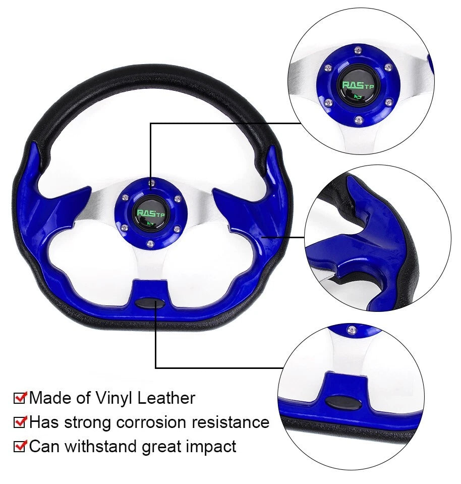 Steering Wheel for EZGO TXT RXV Club Car DS Yamaha