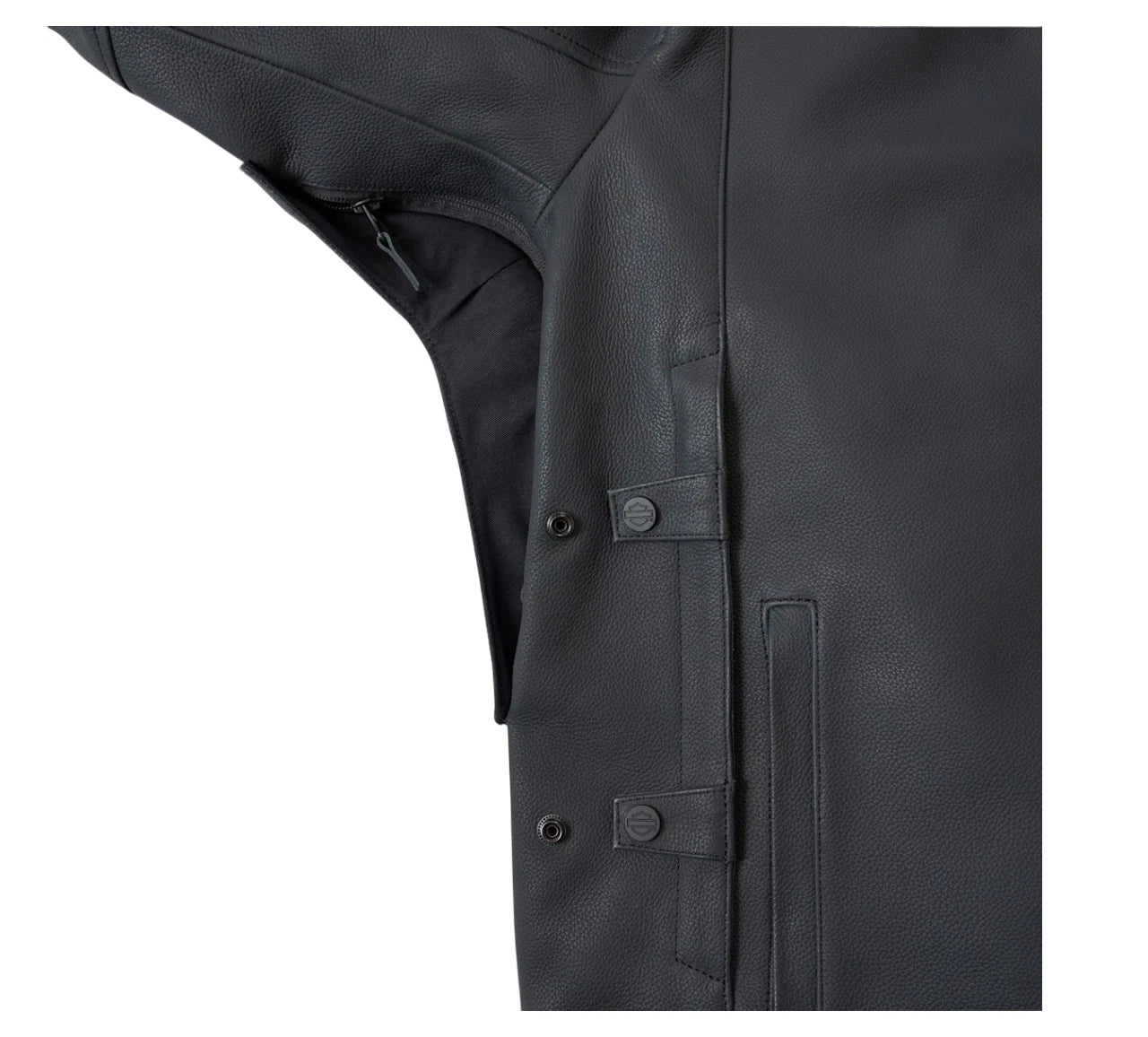 Men's Paradigm Triple Vent Leather Jacket for Harley-Davidson (Small) 98002-24VM