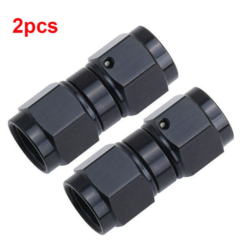 Set of 2 Swivel Female Coupler Fittings 6AN/8AN/10AN Adapter