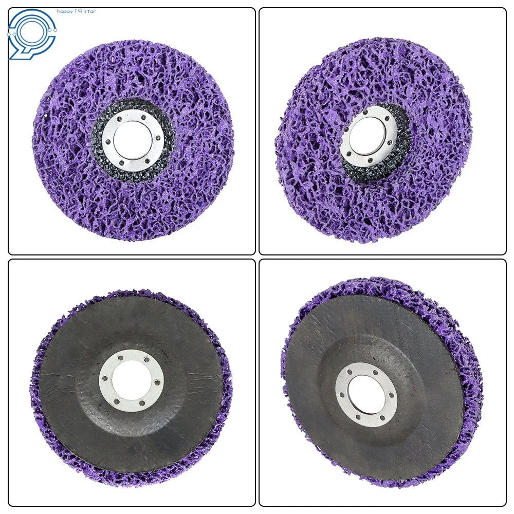 Set of 10 Strip Discs for Angle Grinders 4-1/2"x7/8"