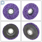 Set of 10 Strip Discs for Angle Grinders 4-1/2"x7/8"