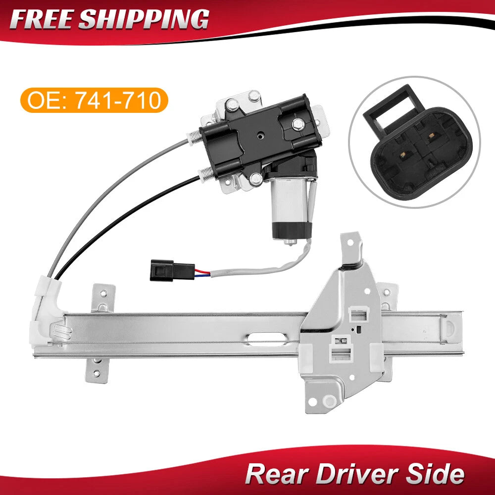 Power Window Regulator with Motor for BMW E46 323i 330i (1999–2005)