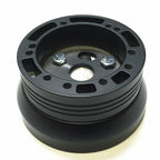 14 Inch Black Wood Steering Wheel with Bowtie Horn for 1969-1994 Camaro