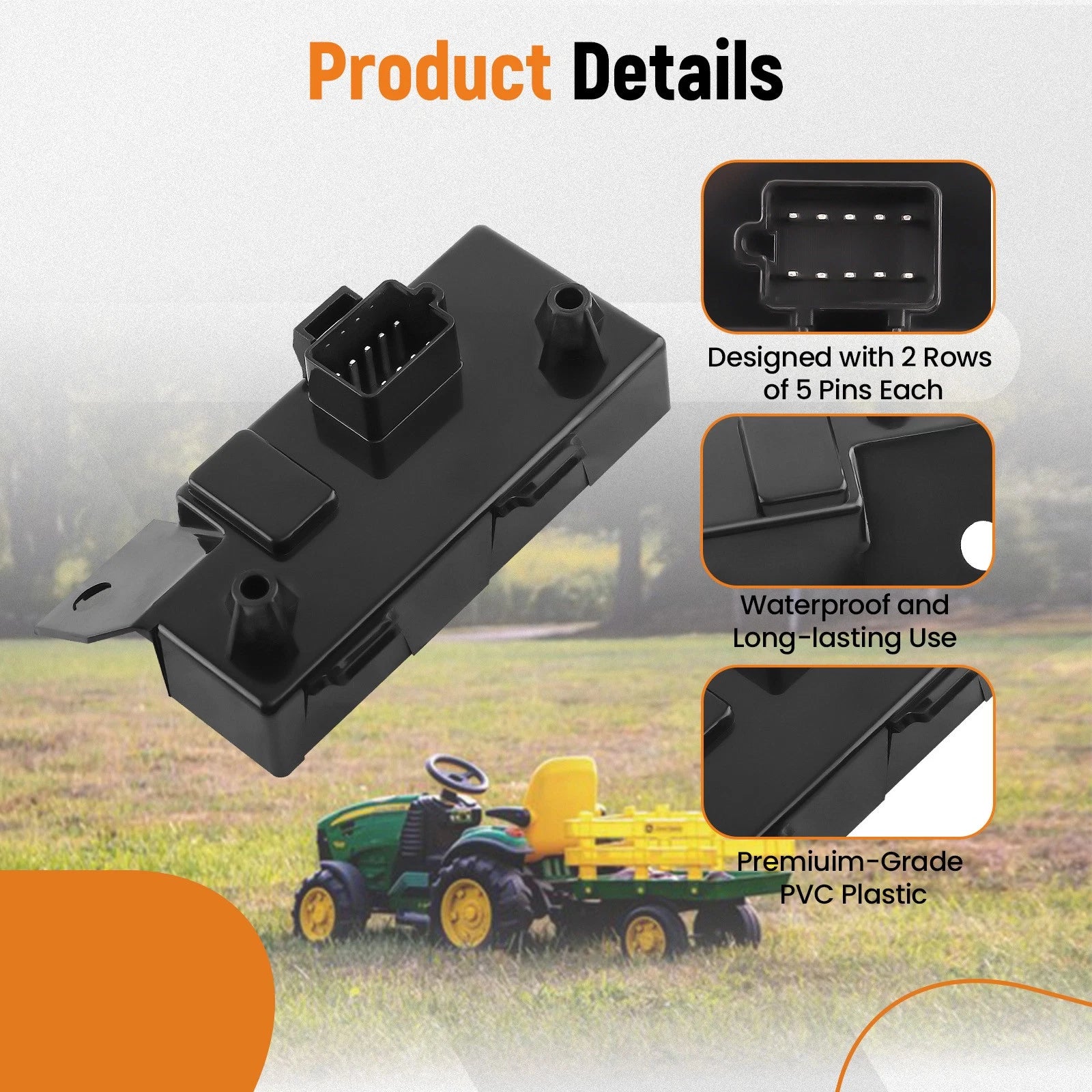 Electronic Control Unit Module for John Deere X300 X304 X320 X324 X340 X300R (2006–2018)