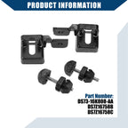 Set of 2 Bumper Stopper and Lamp Mount Bracket for Ford Fusion (2013–2020)