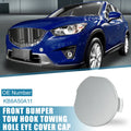 Tow Hook Cover for Mazda CX-5 (2017–2022) - Silver Tone