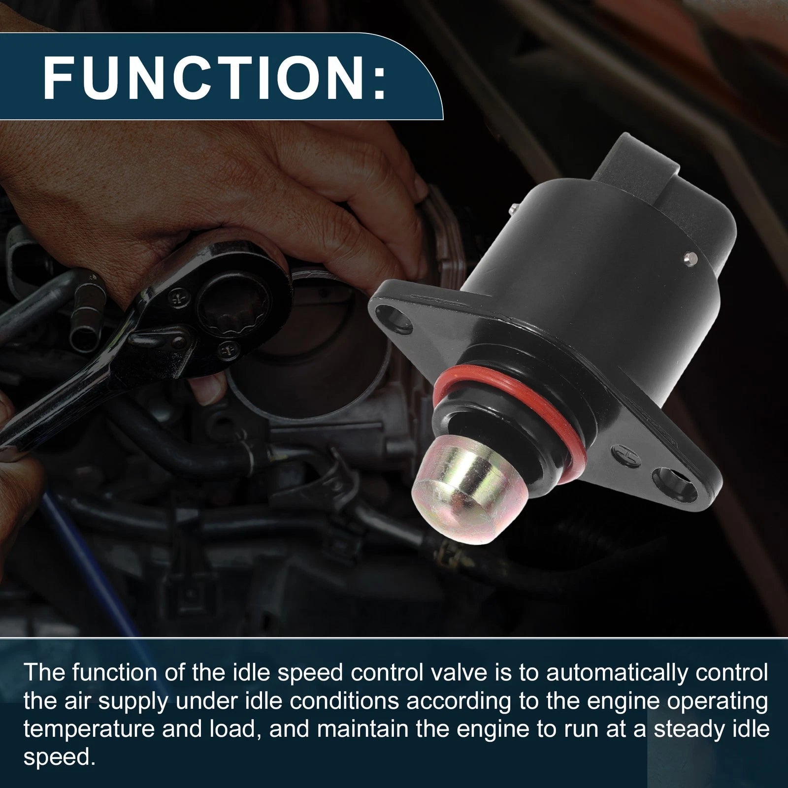 Idle Air Control Valve for Chevrolet Tahoe (1996–2000) No. 17076283