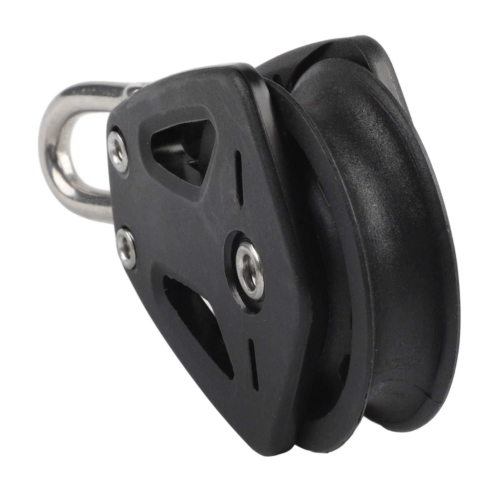 Set of 2 Robust Rotating Pulleys for All Ropes