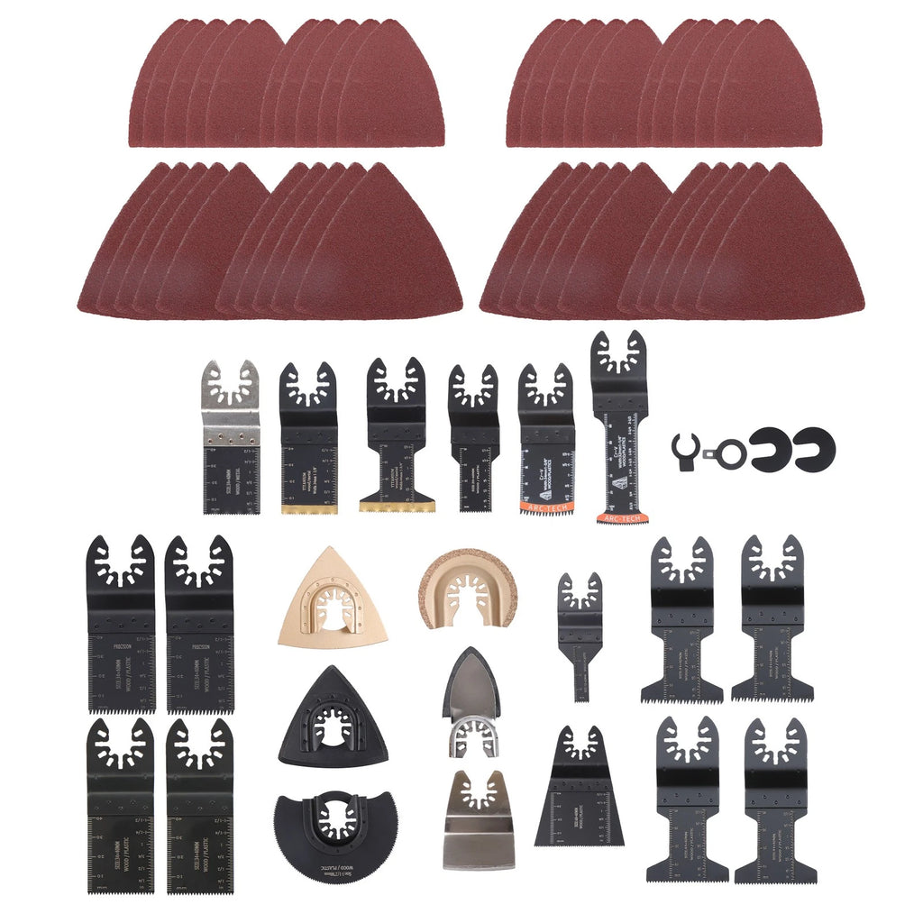 104 PCS Oscillating Saw Blade Kit for Multitool