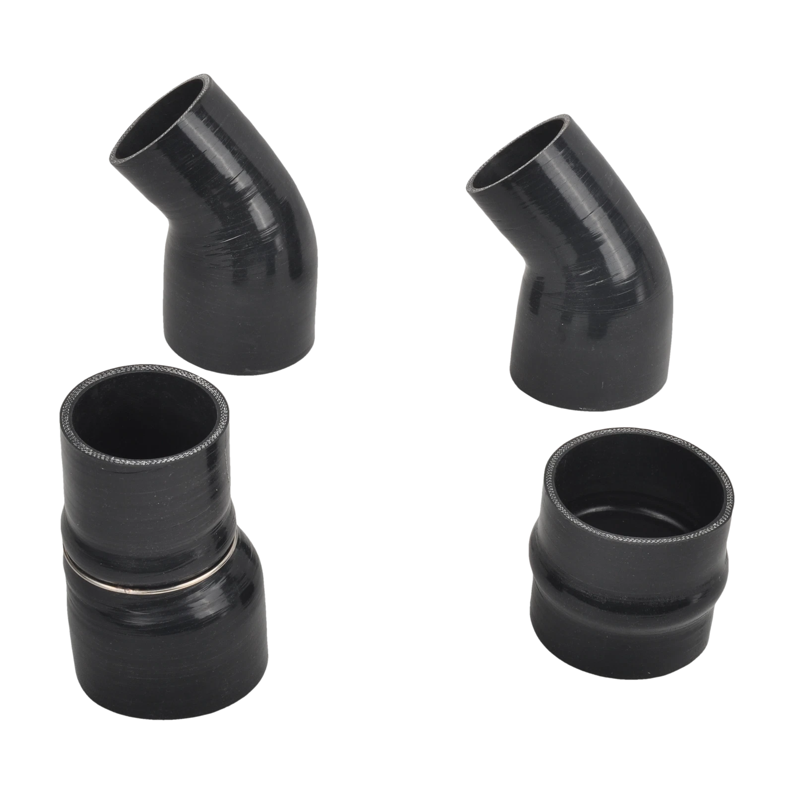Stainless Steel Black Intercooler Pipes for Dodge Ram 6.7L Cummins (2013–2018)