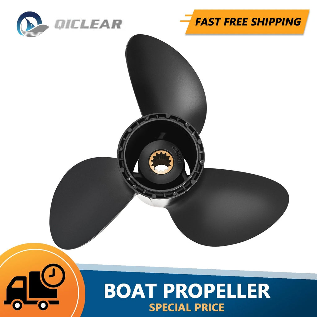 Aluminum Propeller 11 3/4 x 17 for Evinrude 40-50HP (13 Tooth, RH)