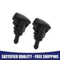 Set of 2 Front Windshield Wiper Nozzles Spray Jet for Subaru  86636FG051