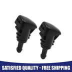 Set of 2 Front Windshield Wiper Nozzles Spray Jet for Subaru  86636FG051