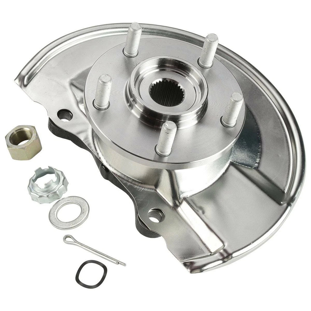 Front Steering Knuckle & Hub Bearing Pair for Jeep Compass (2007-2017)