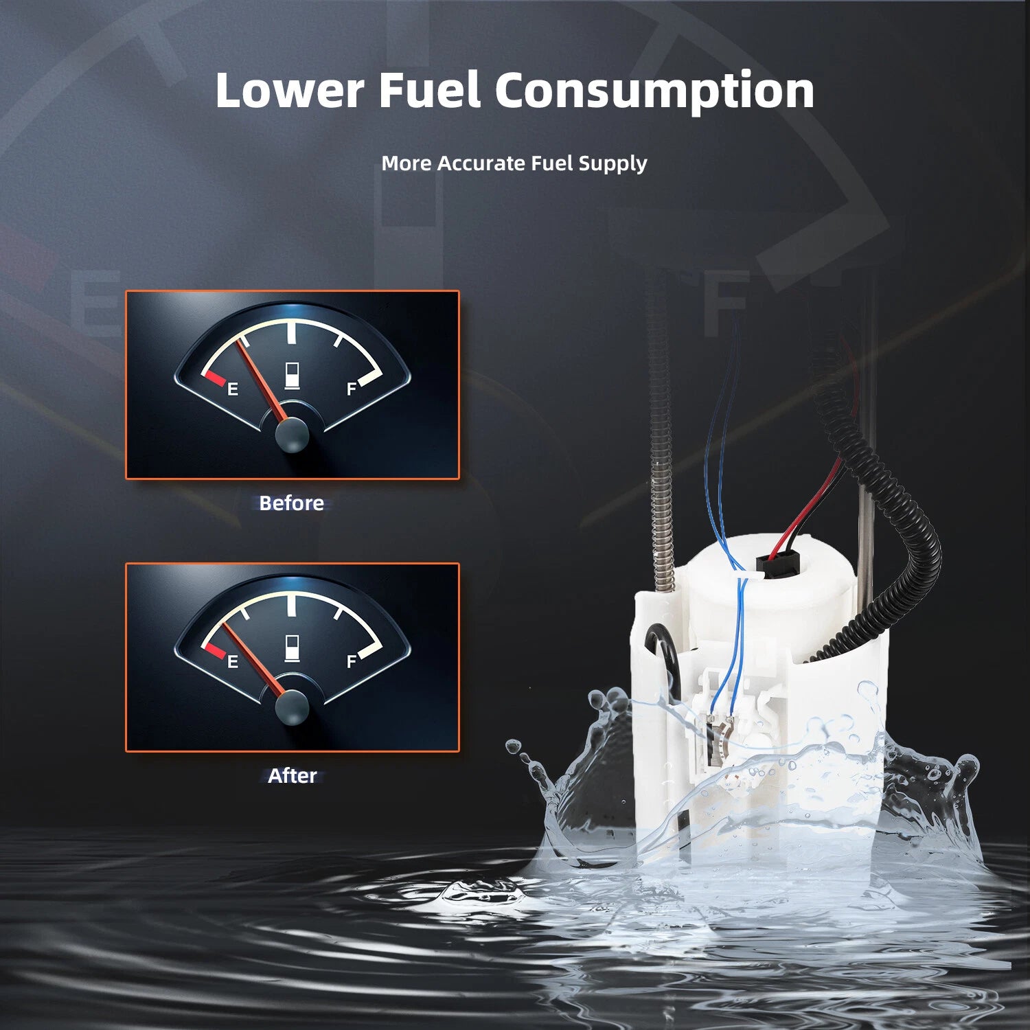 Fuel Pump Module Assembly E9186M for Honda CR-V L4 2.4L (2012–2014)