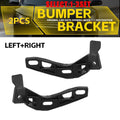 Set of 2 Front Bumper Brackets for Nissan Maxima (2009–2014) Black