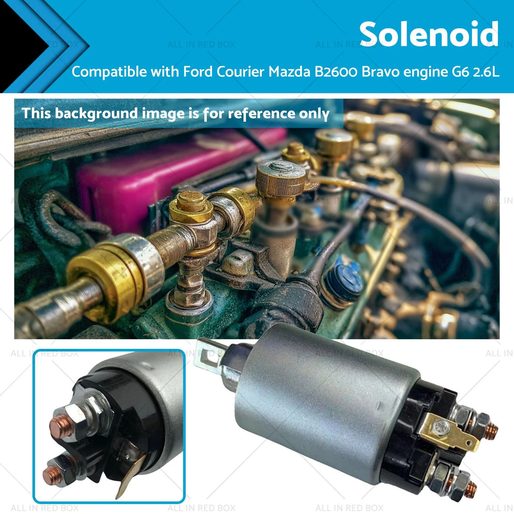Solenoid Switch for Mazda B2600, Ford Courier G6 (1985–1998)
