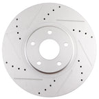 Drilled Slotted Brake Rotors for Infiniti EX35 G37X M35 Q40 350Z Maxima