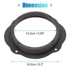 2X 6.5" Speaker Spacer Rings for Ford (Year Range Not Specified)
