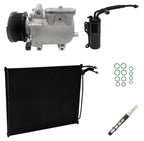 AC Compressor Kit With Condenser for Ford Econoline E-550 SD (2002–2002)