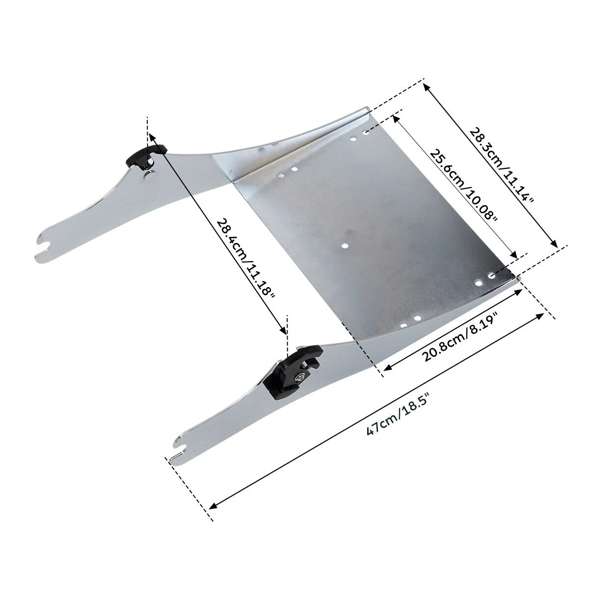 Trunk Mount Rack with Docking Kit for Harley Touring Road King Glide (1997–2008)
