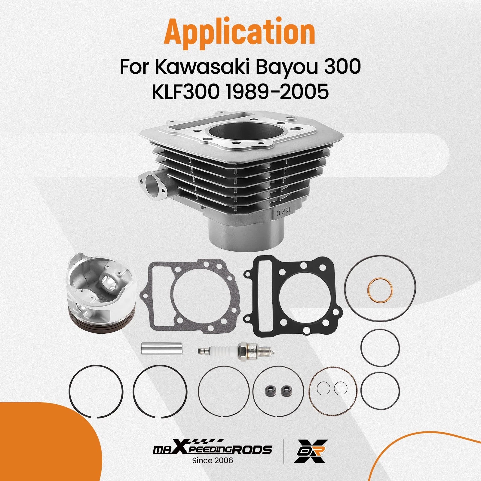 Top End Kit for Kawasaki Prairie 300 (1999–2002)