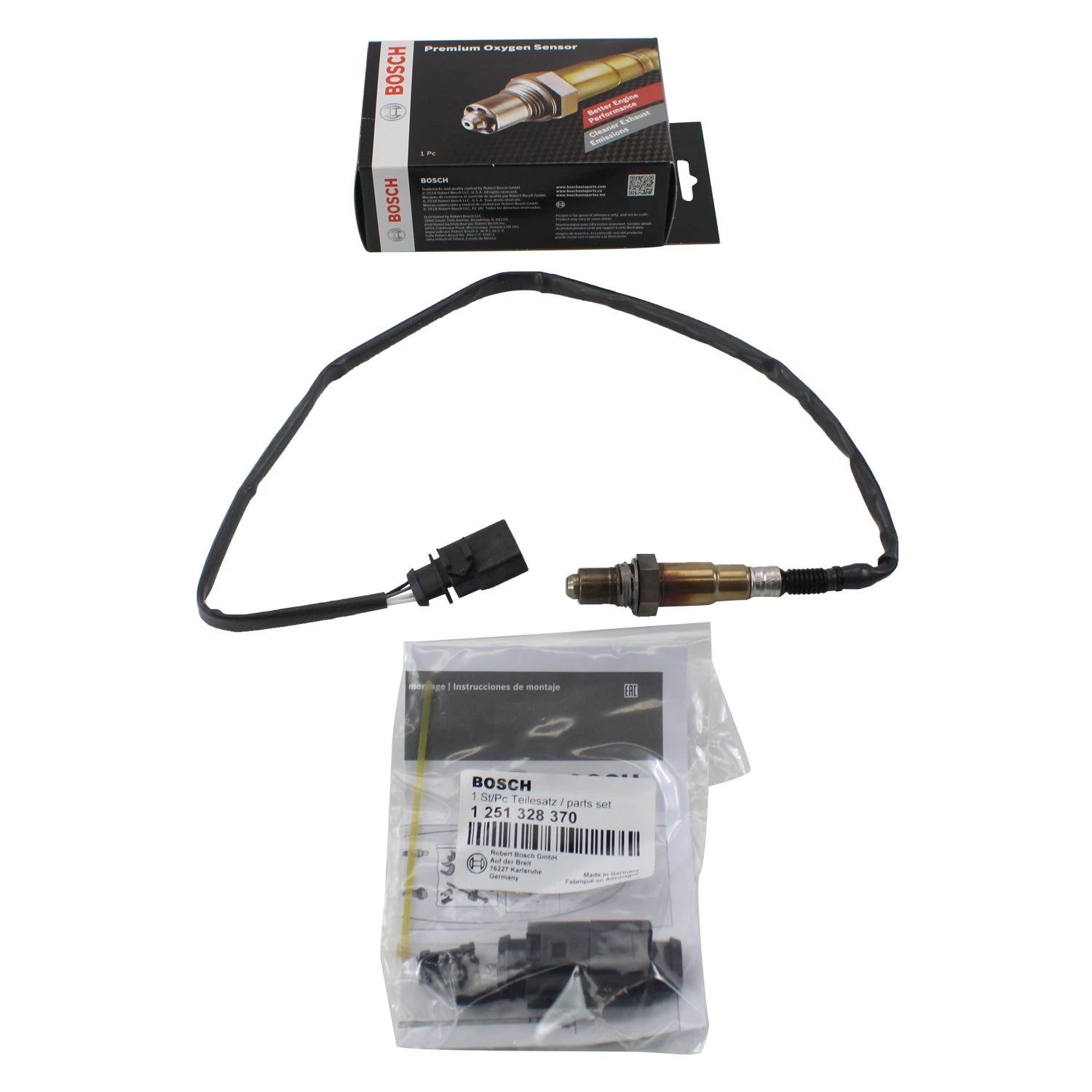Downstream Left Oxygen Sensor for Bosch (16136)