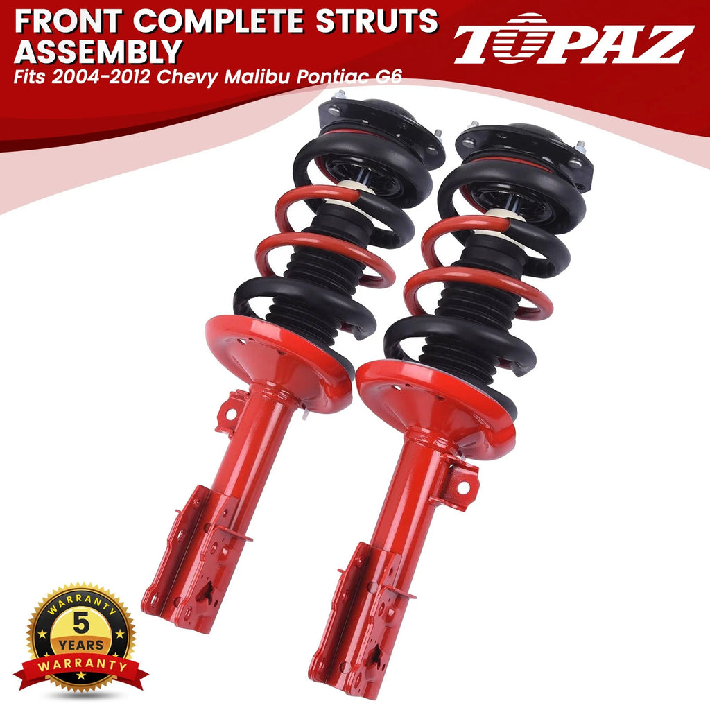 Front Complete Struts Assembly for Chevy Malibu Pontiac G6 Saturn Aura (2004–2012)