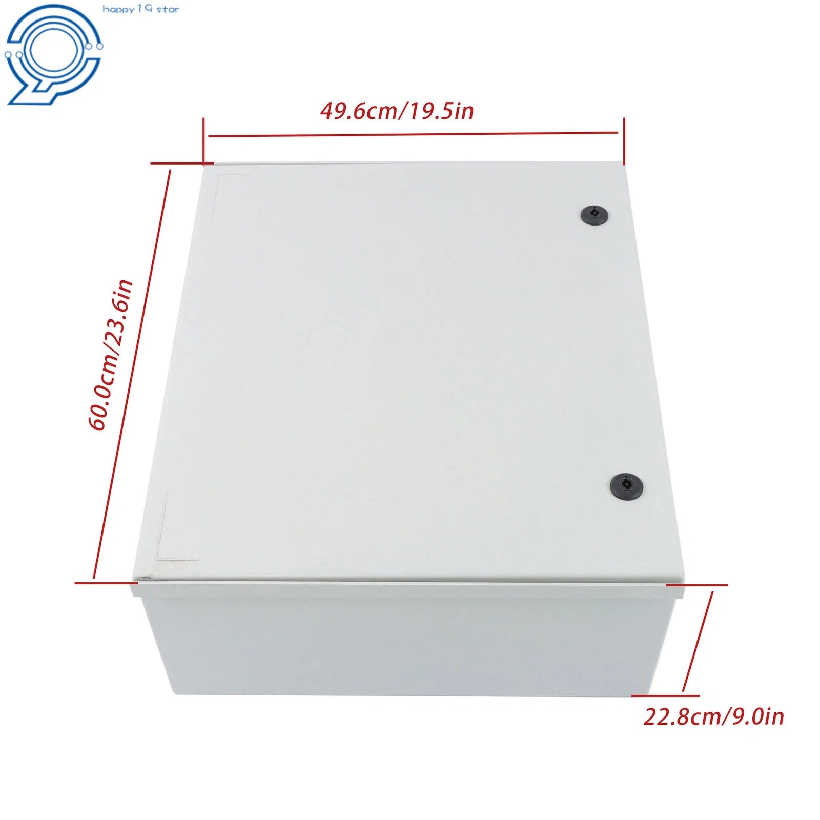 NEMA 4 Fiberglass Steel Electrical Enclosure 24x20x9" IP65 Waterproof
