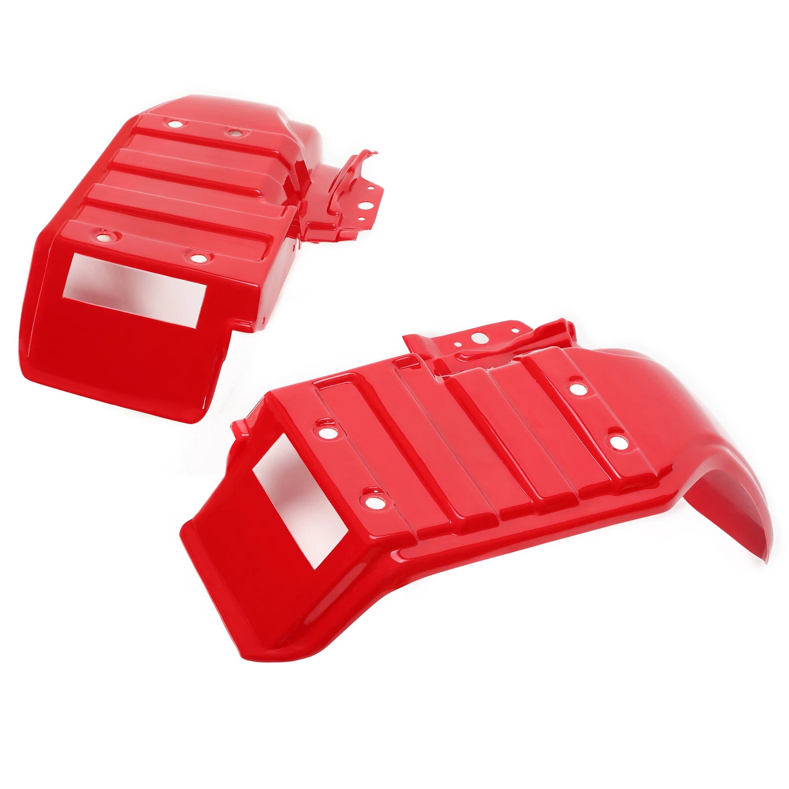 Pair Rear Fender Plastic Kit for Honda Big Red 250 ATC250ES (1985–1987)