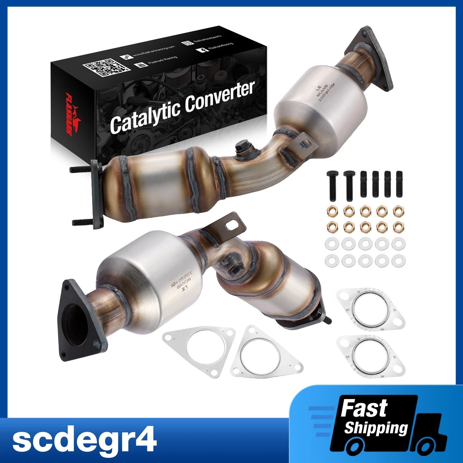 Catalytic Converter Set for Infiniti Q50 Q60 FX37 (2013–2015)