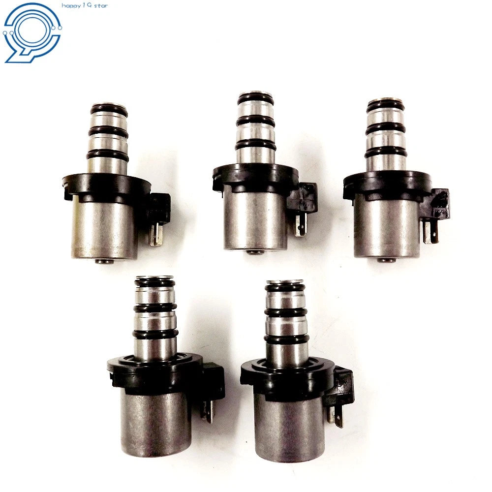 Set of 5 Auto Trans Control Valves for Hyundai Mitsubishi 