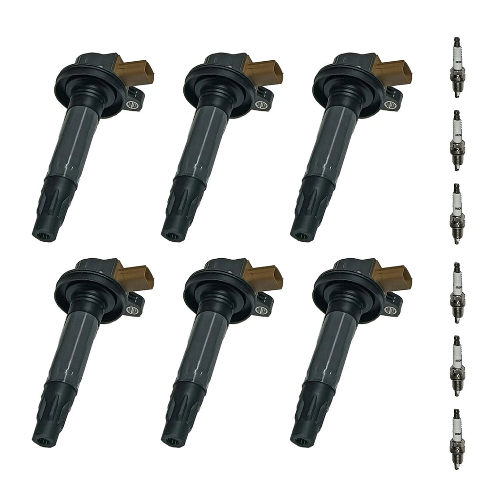 6X Ignition Coil & Spark Plug for Ford F-150 Transit (2015–2020)