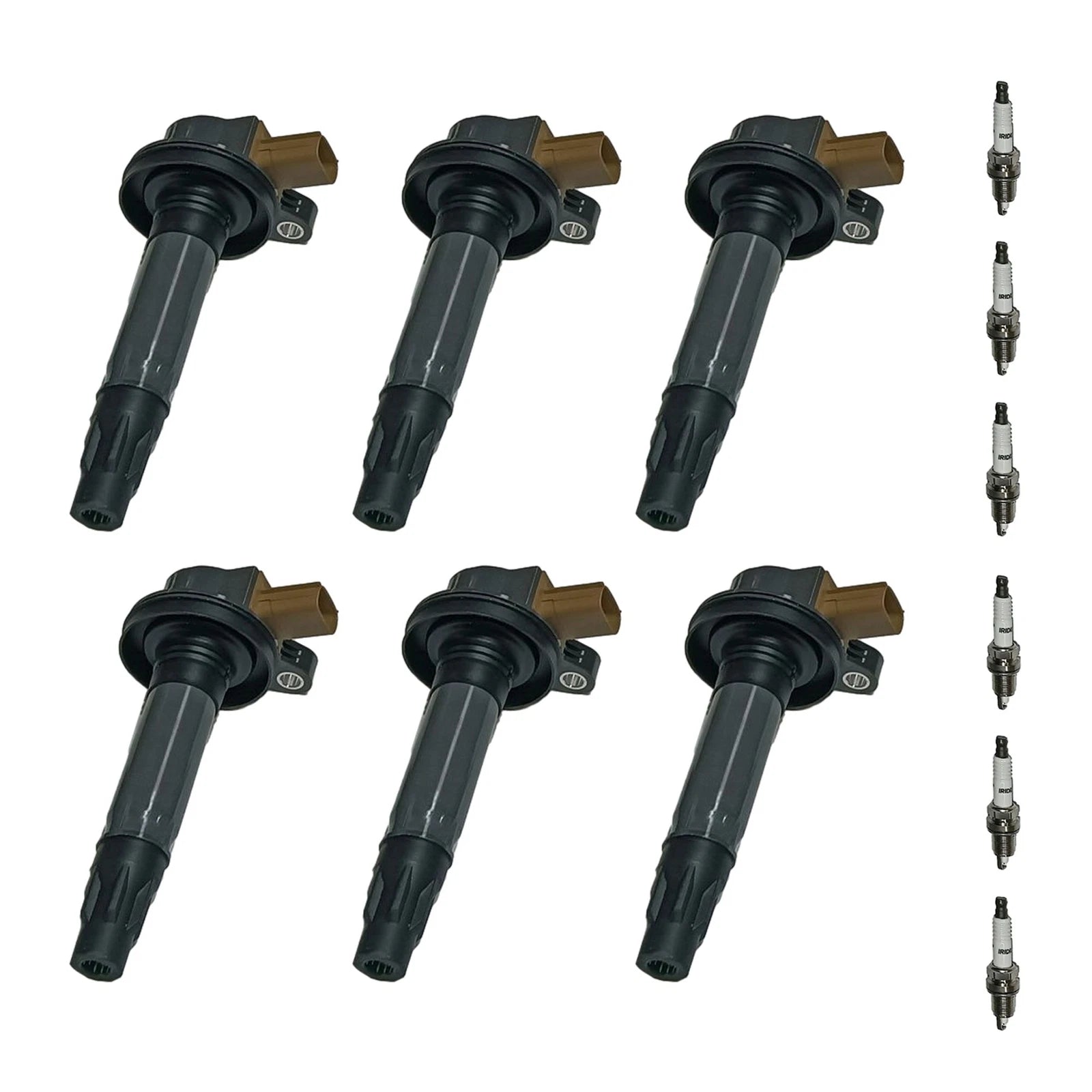 6X Ignition Coil & Spark Plug for Ford F-150 Transit (2015–2020)