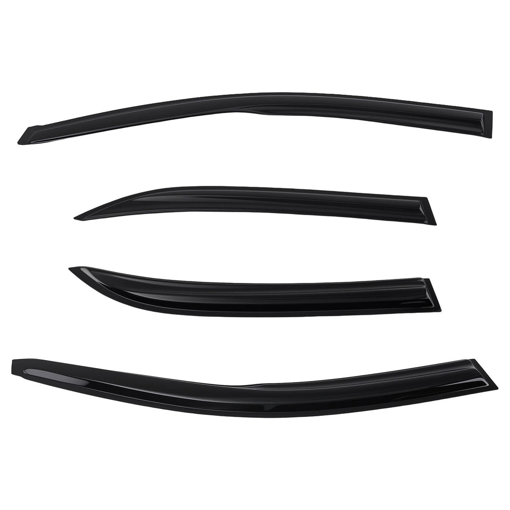 Set of 4 Window Visor Rain Guards for Toyota Corolla (2009–2013)