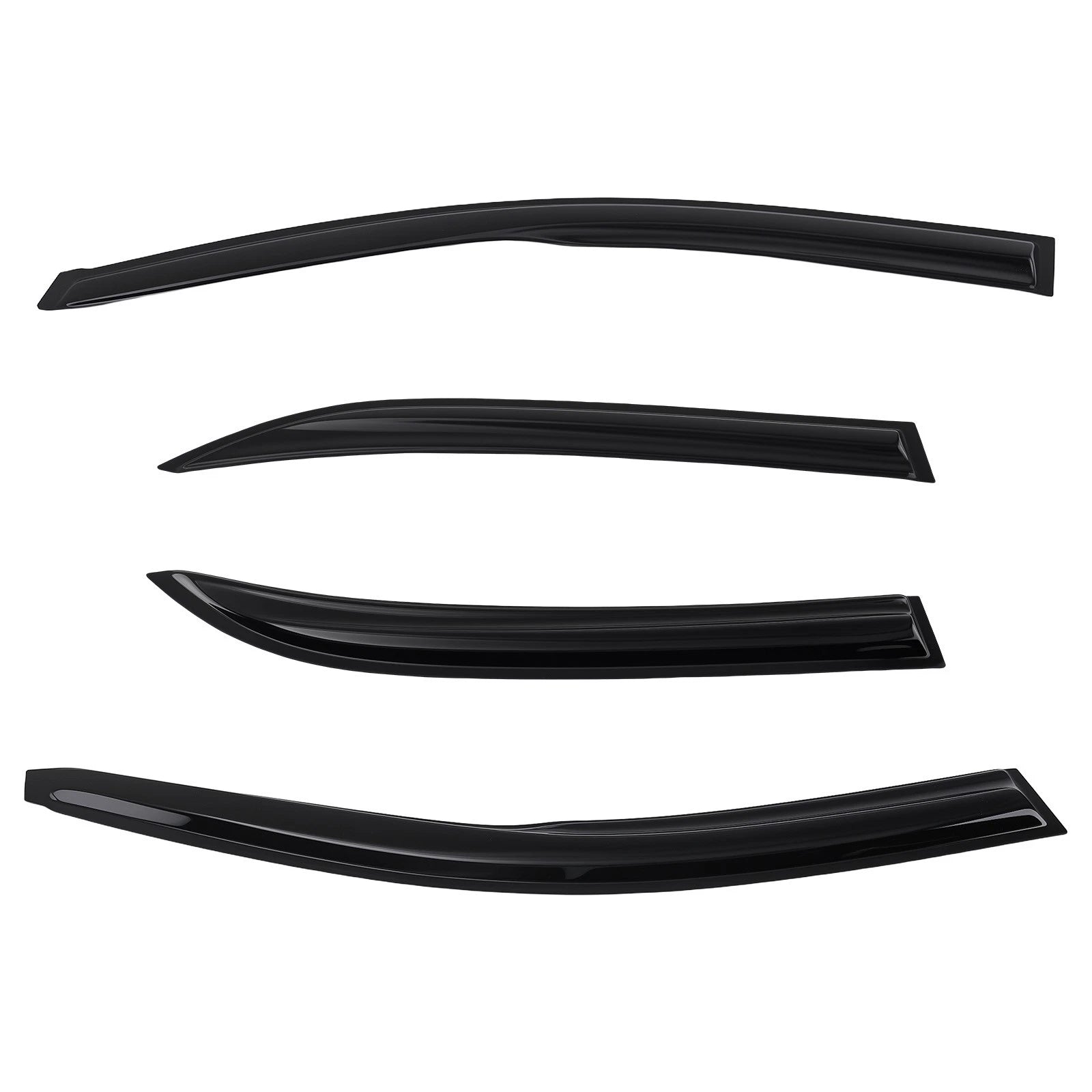 Set of 4 Window Visor Rain Guards for Toyota Corolla (2009–2013)